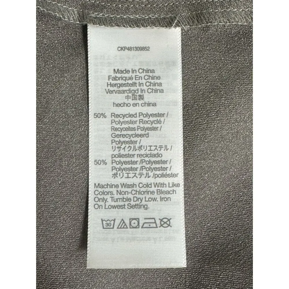 NWT Madewell The Layton Midi Slip Dress in Metallic Recycled‎ Satin Size 2 - Picture 14 of 16
